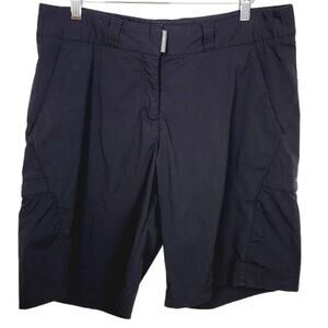 4/$25 -ExOfficio Black Hiking Active Bermuda 2030-5105 Shorts Size 14